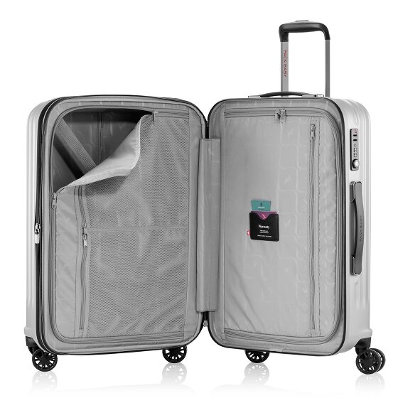 Pack Easy Genius 4 Rollen Trolley L 76 cm mit Dehnfalte