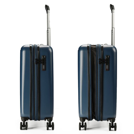 Gabol Future Plus 4 Rollen Kabinentrolley 55 cm mit Dehnfalte