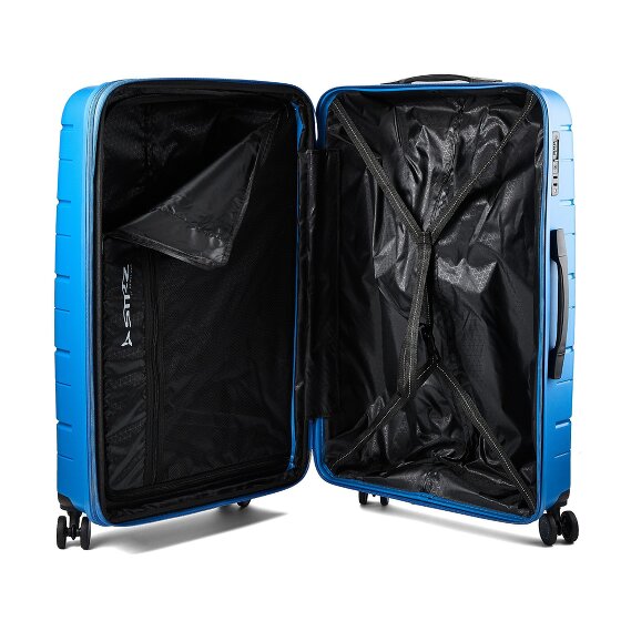 Polestream Strz by Asteroid 4 Rollen Trolley L 74 cm mit Dehnfalte