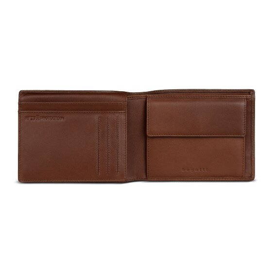 bugatti Due Geldbörse RFID Schutz Leder 12.5 cm