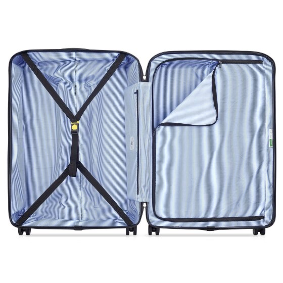 Delsey Paris x United Colors of Benetton UCB Hardside 4-Rollen Trolley 76 cm