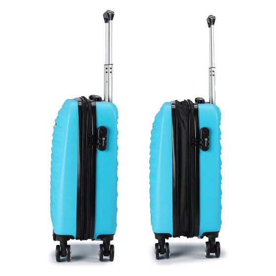Benzi 5493 4 Rollen Kabinentrolley S 53 cm mit Dehnfalte