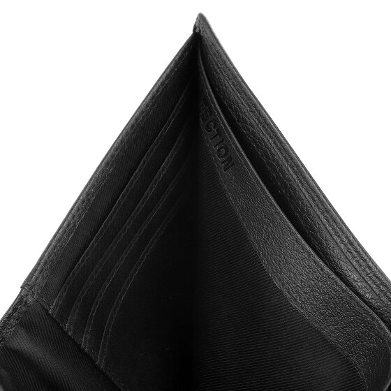 Redolz Leather Essentials QF Geldbörse RFID Leder 11,5 cm