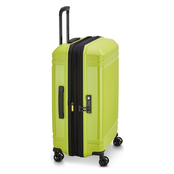 Delsey Paris Lutece Se 4 Rollen Trolley 68 cm mit Dehnfalte