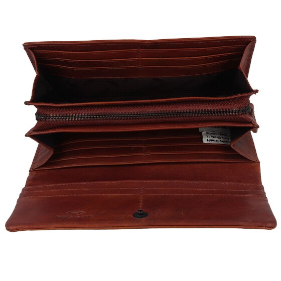 Jack Kinsky Risör Geldbörse RFID Schutz Leder 19 cm