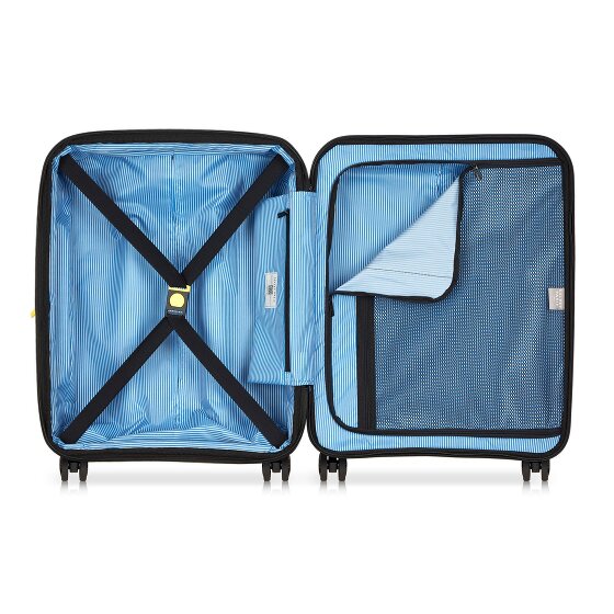 Delsey Paris Lutece Se 4 Rollen Kabinentrolley 55 cm mit Dehnfalte