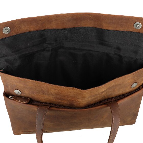 Plevier 500er Serie Aktentasche Leder 42 cm Laptopfach