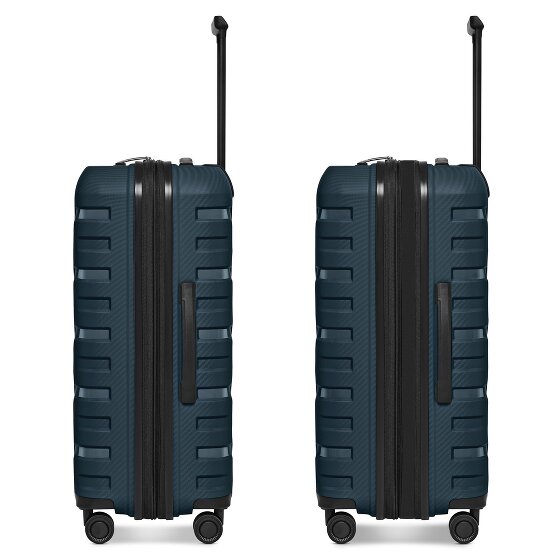 Smartbox Edition 01 4 Rollen Kofferset 3-teilig mit Dehnfalte