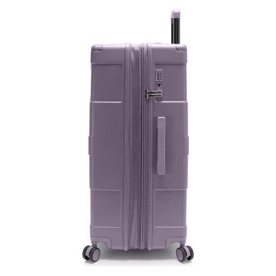 Heys ReNew 4 Rollen Trolley L 76 cm mit Dehnfalte