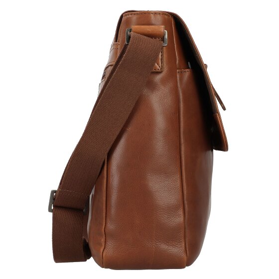 Greenburry Vintage Aktentaschen Messenger Leder 40 cm Laptopfach
