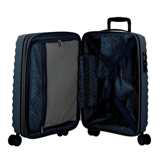 Jump Xwave 4 Rollen Kabinentrolley 55 cm mit Dehnfalte