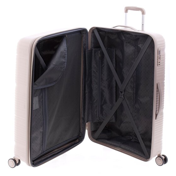 Gladiator 0800 4 Rollen Trolley 76 cm mit Dehnfalte