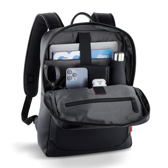 bugatti Clark Daypack Leder 42 cm Laptopfach