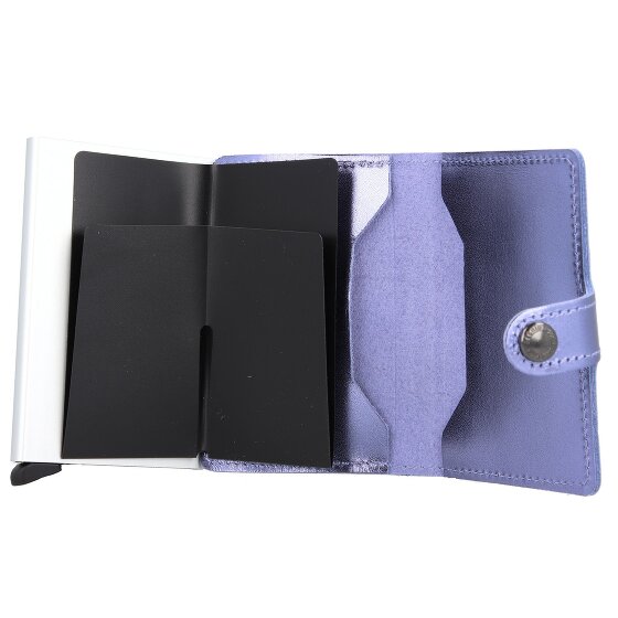 Secrid Miniwallet Metallic Kreditkartenetui Geldbörse RFID Leder 6,5 cm