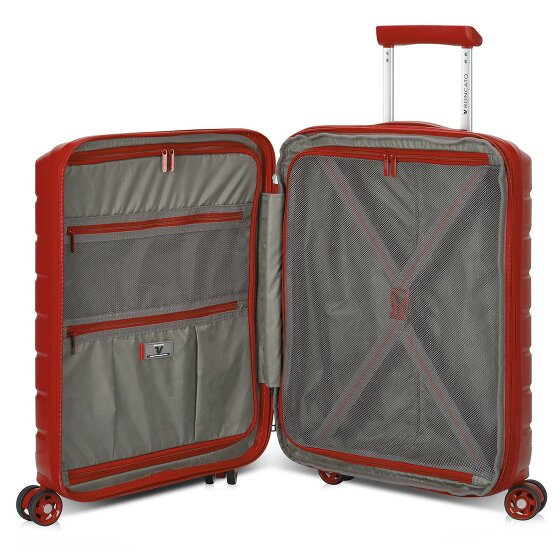 Roncato B-Flying Move 4 Rollen Kabinentrolley 55 cm mit Dehnfalte