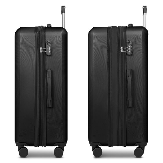 Check.In Paradise 2.0 4 Rollen Trolley L 78 cm mit Dehnfalte