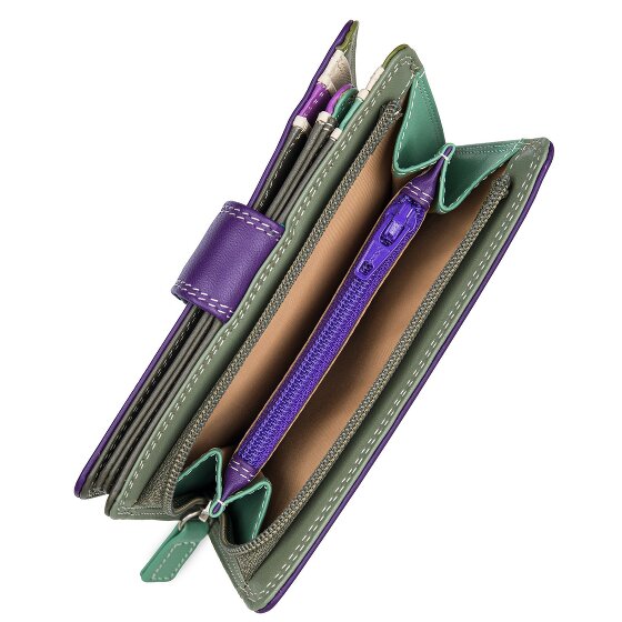 Mywalit Medium Snap Wallet Geldbörse Leder 13 cm