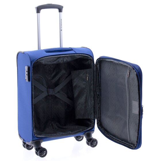 Gladiator 2000 4 Rollen Kabinentrolley 55 cm mit Dehnfalte