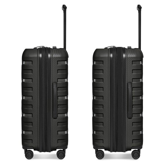 Smartbox Edition 01 4 Rollen Kofferset 3-teilig mit Dehnfalte