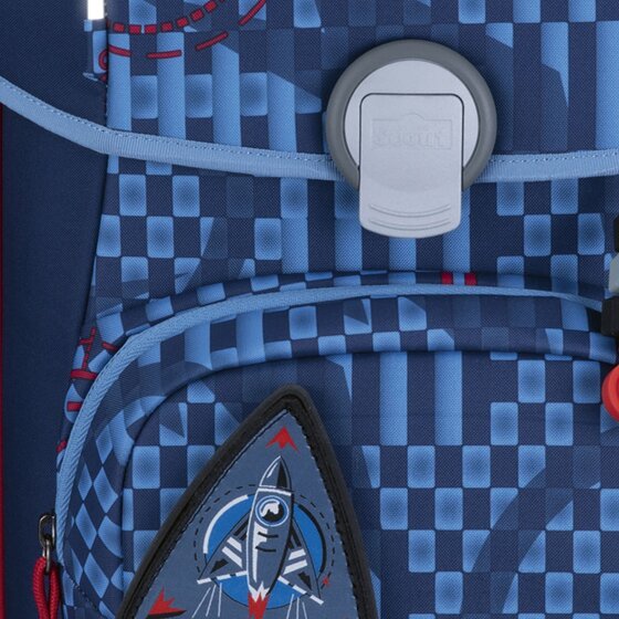 Scout Neo Exklusiv Safety Light Schulranzen-Set 5-teilig