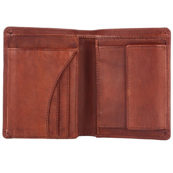 Greenburry Vintage Washed Geldbörse Leder 10 cm