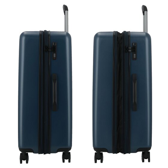 Gabol Future Plus 4 Rollen Trolley 74 cm mit Dehnfalte