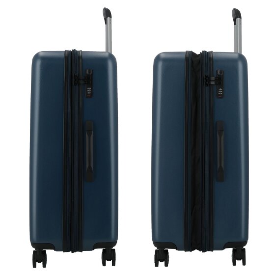 Gabol Future Plus 4 Rollen Trolley 74 cm mit Dehnfalte