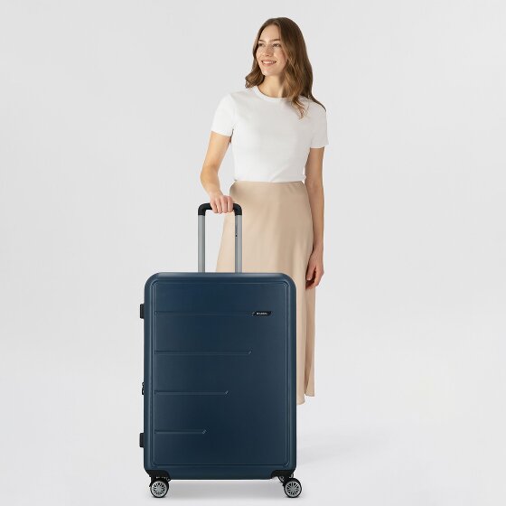 Gabol Future Plus 4 Rollen Trolley 74 cm mit Dehnfalte