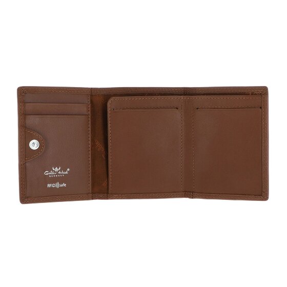 Golden Head Polo Geldbörse RFID Schutz Leder 10 cm