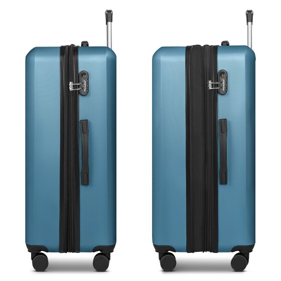 Check.In Paradise 2.0 4 Rollen Trolley L 78 cm mit Dehnfalte