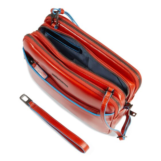 Piquadro Blue Square Umhängetasche Leder 23 cm