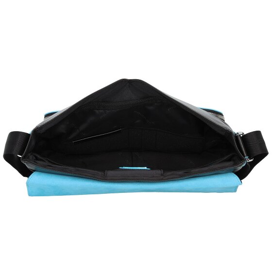 Piquadro Blue Square Messenger Leder 37 cm Laptopfach