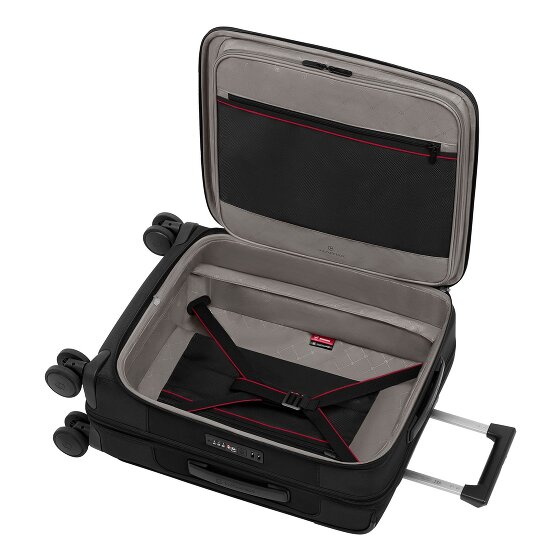 Victorinox Werks Traveler 7.0 4 Rollen Kabinentrolley 55 cm Laptopfach mit Dehnfalte
