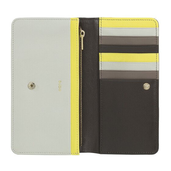 DuDu Canarie Geldbörse RFID Schutz Leder 17.5 cm
