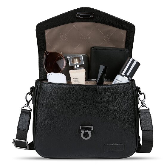 bugatti Elsa Umhängetasche Leder 25 cm