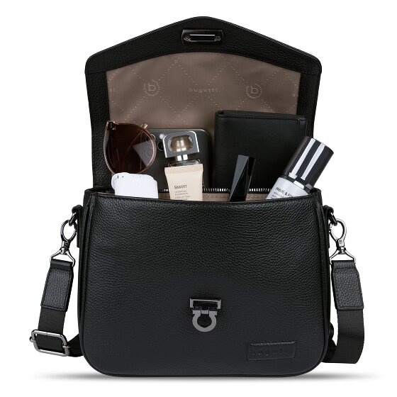bugatti Elsa Umhängetasche Leder 25 cm