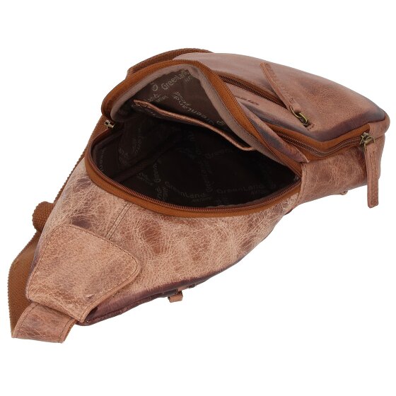 Greenland Nature Mascu & Line Umhängetasche Leder 39 cm