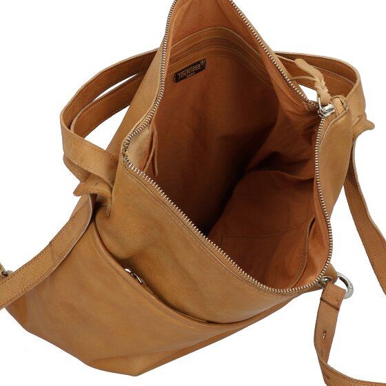 Taschendieb Wien Kohlmarkt Schultertasche Leder 34 cm