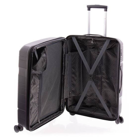 Gladiator 3800 4 Rollen Trolley 67 cm mit Dehnfalte