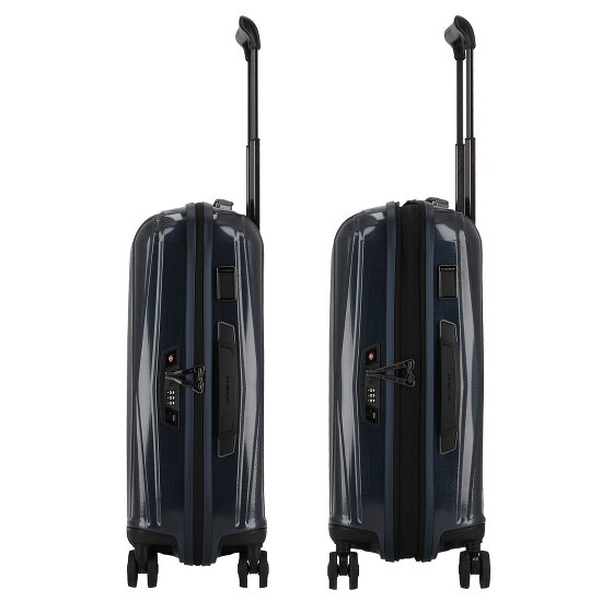 Samsonite Major-Lite 4 Rollen Kabinentrolley 55 cm mit Dehnfalte