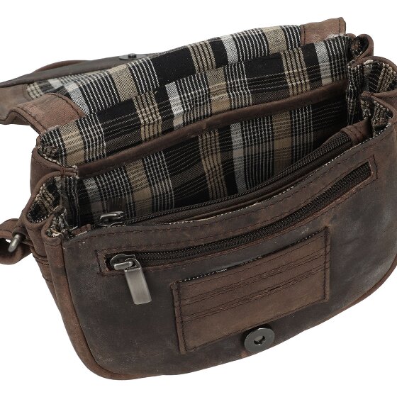 Harold's Antik Umhängetasche Leder 21 cm