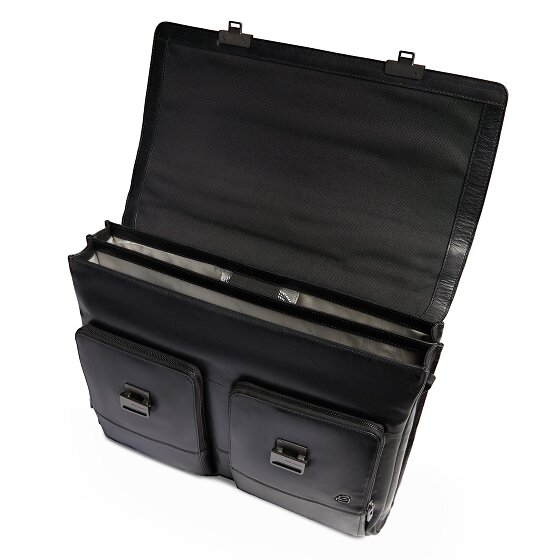 Piquadro Philip Aktentaschen Messenger Leder 42 cm Laptopfach