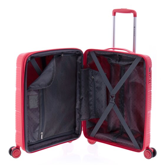 Gladiator 0800 4 Rollen Trolley 55 cm mit Dehnfalte