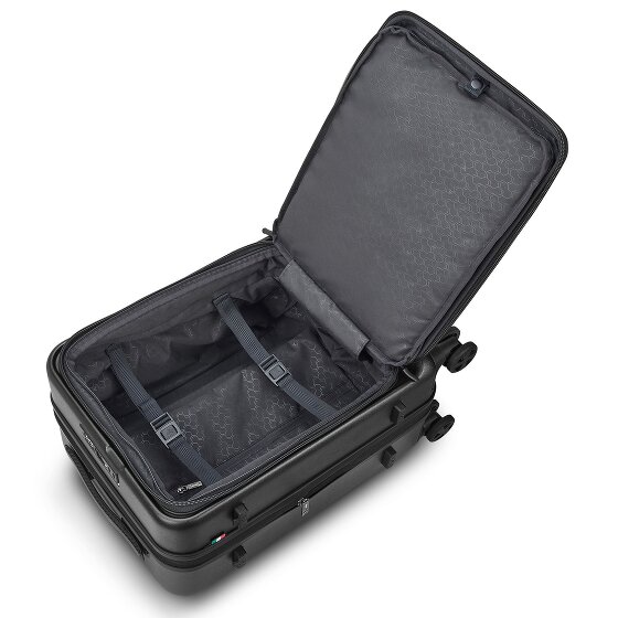 Roncato Florence 4-Rollen Kabinentrolley 55 cm mit Dehnfalte Laptopfach