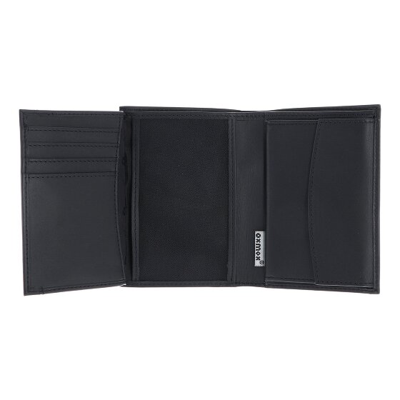 oxmox Leather Geldbörse RFID Schutz Leder 13 cm