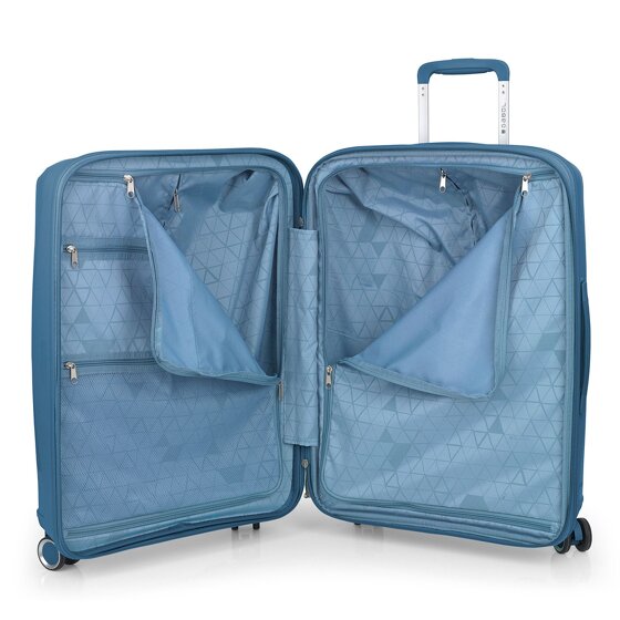 Gabol Queens 4 Rollen Trolley M 64.5 cm mit Dehnfalte