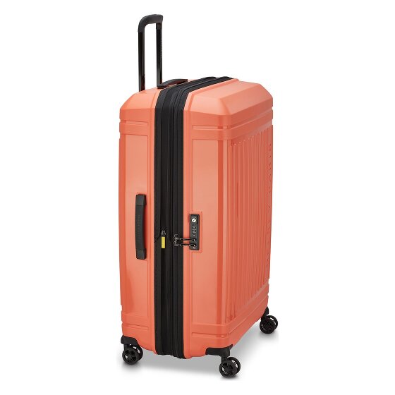 Delsey Paris Lutece Se 4 Rollen Trolley 79 cm mit Dehnfalte