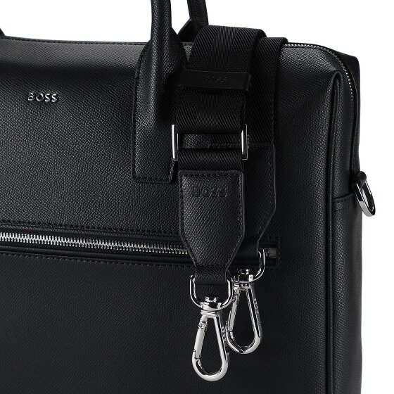 Boss Daxter Aktentasche Leder 38 cm Laptopfach