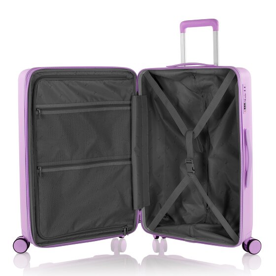 Heys Pastel 4 Rollen Trolley M 66 cm mit Dehnfalte