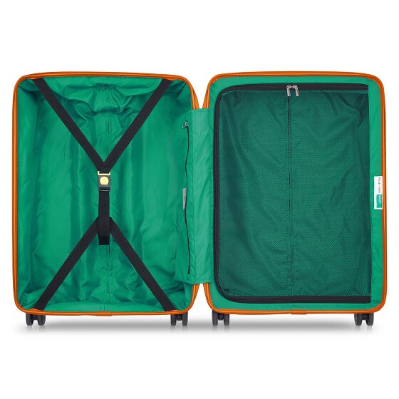 Delsey Paris x United Colors of Benetton Fabrica 4-Rollen Kofferset 3 tlg.